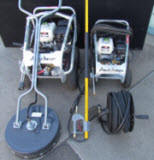 Petrol Pressure Cleaners Concrete Scrubbers